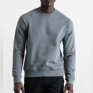 Bridge & Burn The Fremont Crew Sweatshirt on Storm Blue Men’s Medium Organic